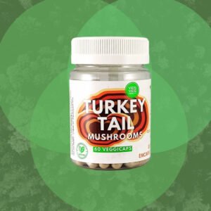 Turkey Tail Mushrooms 100% Pure - 60 Caps