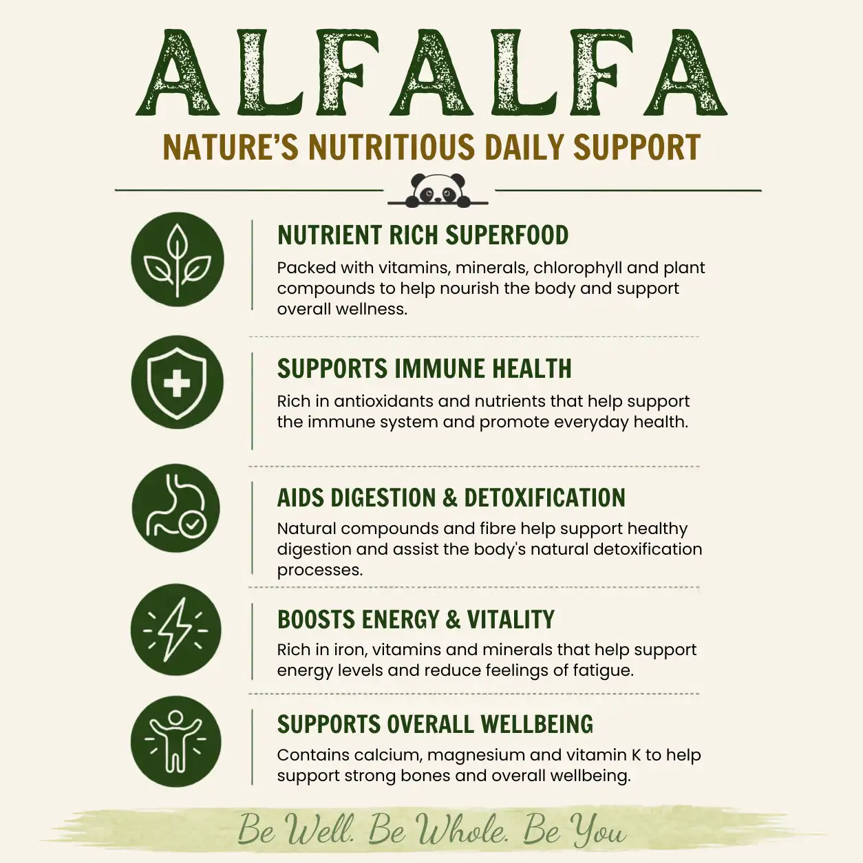 Alfalfa benefits for nutritional support, vitality and everyday wellness