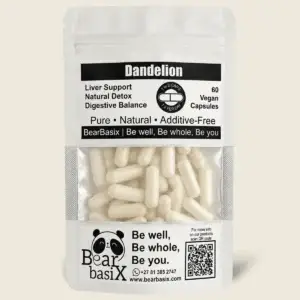 BearBasix Dandelion supplement capsules
