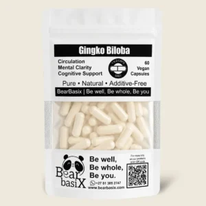 BearBasix Ginkgo Biloba supplement capsules